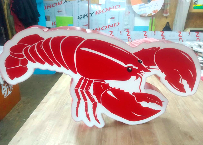 фигурная вывеска